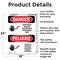 Signmission Electrical Hazard Authorized Only Bilingual Danger Sign, Aluminum, 18in W x 24in L, 2PK OS-2PACK-DS-A-1824-VS-1197 - alternate 7